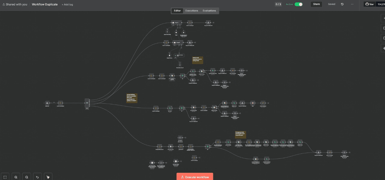 Electrician booking automation with Twilio messaging and emergency priority routing.